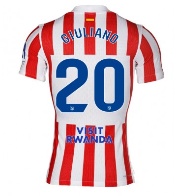 Atletico Madrid Giuliano Simeone #20 Hjemmebanetrøje 2025-26 Kortærmet